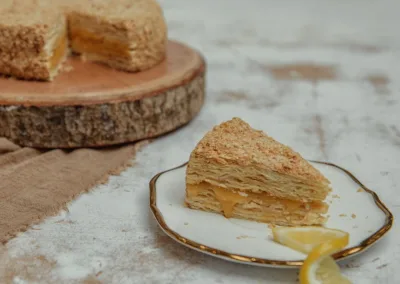 Napoleon Cake With Lemon