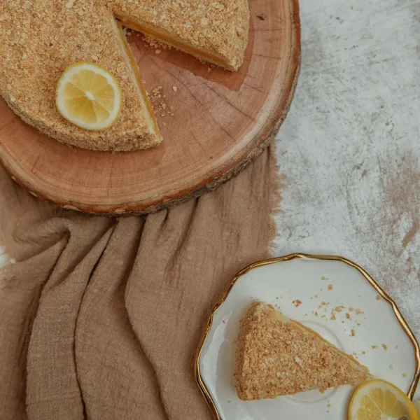 Napoleon Cake With Lemon