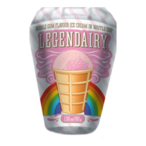 Ice Cream With Bubble Gum Flavour "Legendairy" 130ml