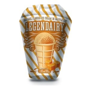 Ice Cream With Caramel Flavour "Legendairy" 130ml
