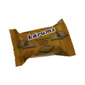 Karums - Glazed Curd Cheese Bar with Chocolate 45g