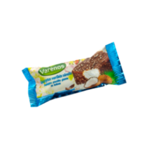 Varenos Pienelis - Glazed Curd Cheese Bar with Coconut 40g