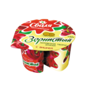 Svalia - Cottage Cheese with Cherries 7% Fat 150g