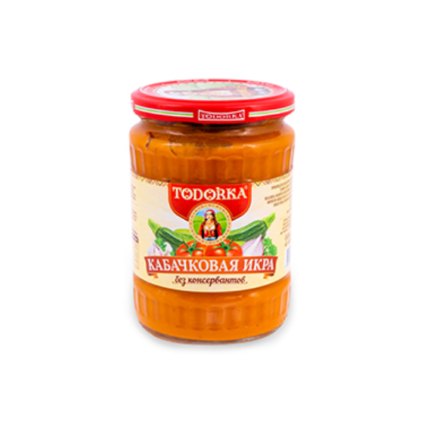 Vegetable Spread "Kabachkovaya Ikra", Todorka 560g